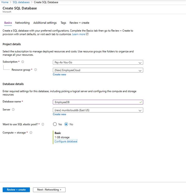 Building The .NET Cloud Application